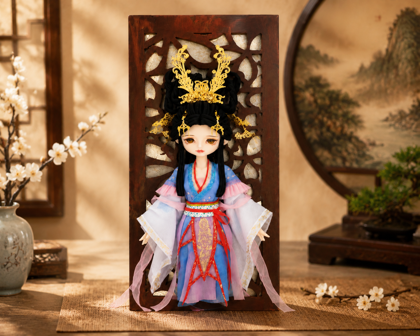 Yuehua Princess – Handmade Chinese Style Collectible Doll