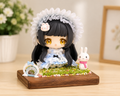 Luna Bunny – Handmade Fantasy Art Doll