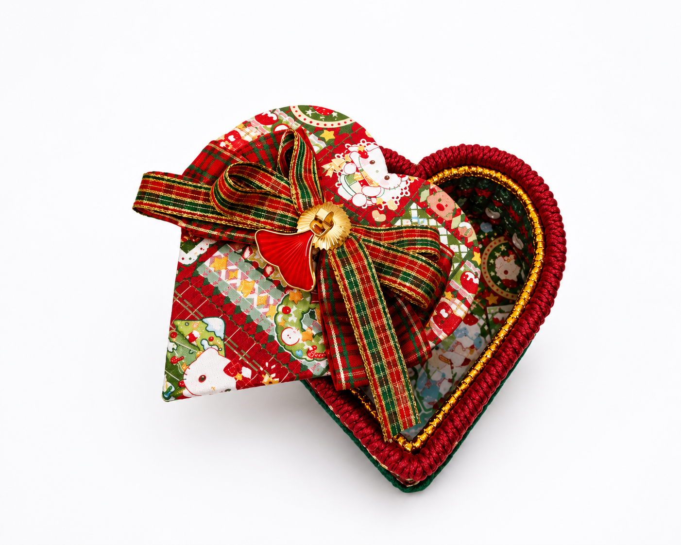 Handmade Heart-Shaped Storage Box