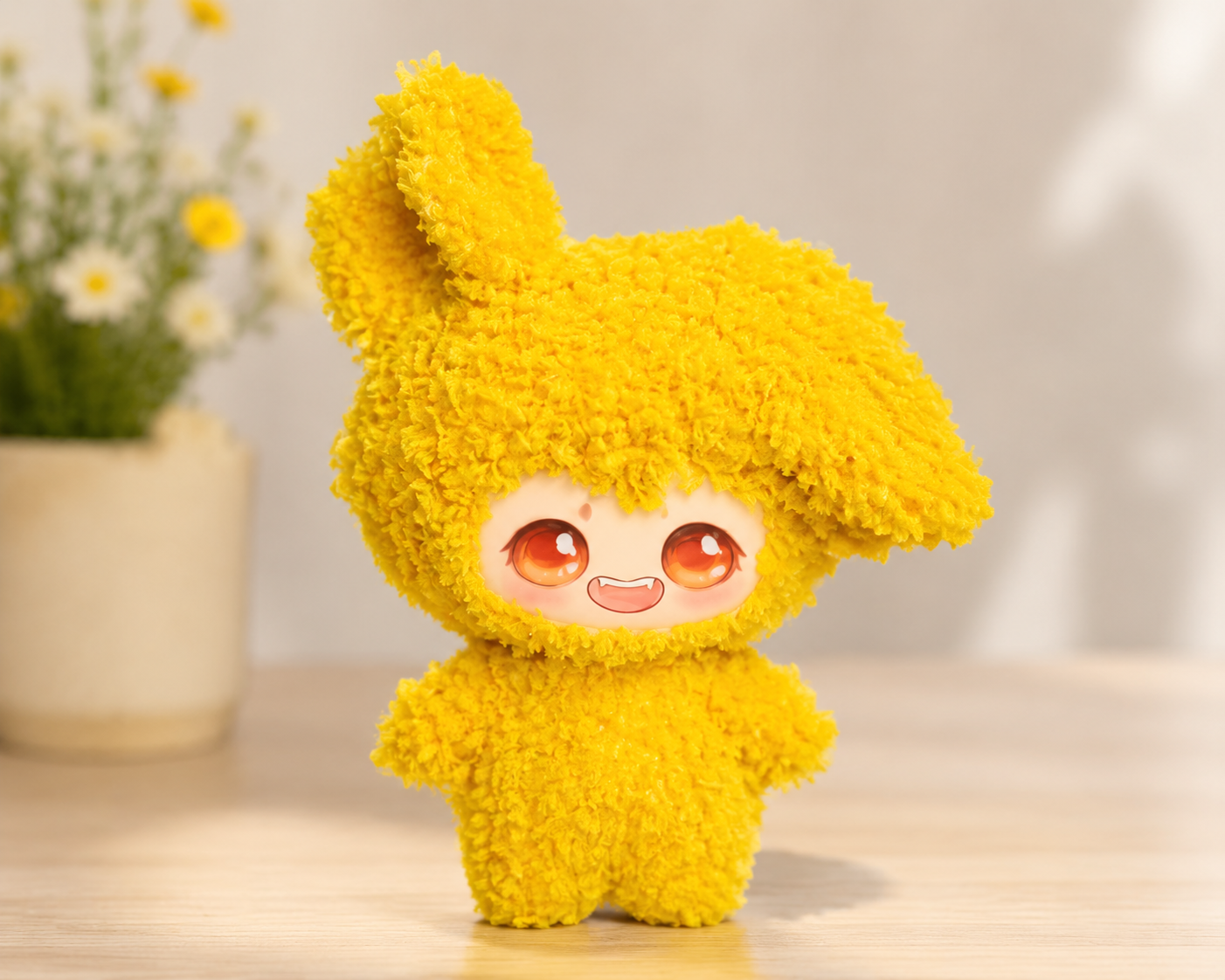 Sunny Puff – Handmade Cute Plush Doll