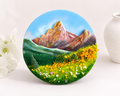 Meadow Mountain Escape™– Handmade Nature Fridge Magnet