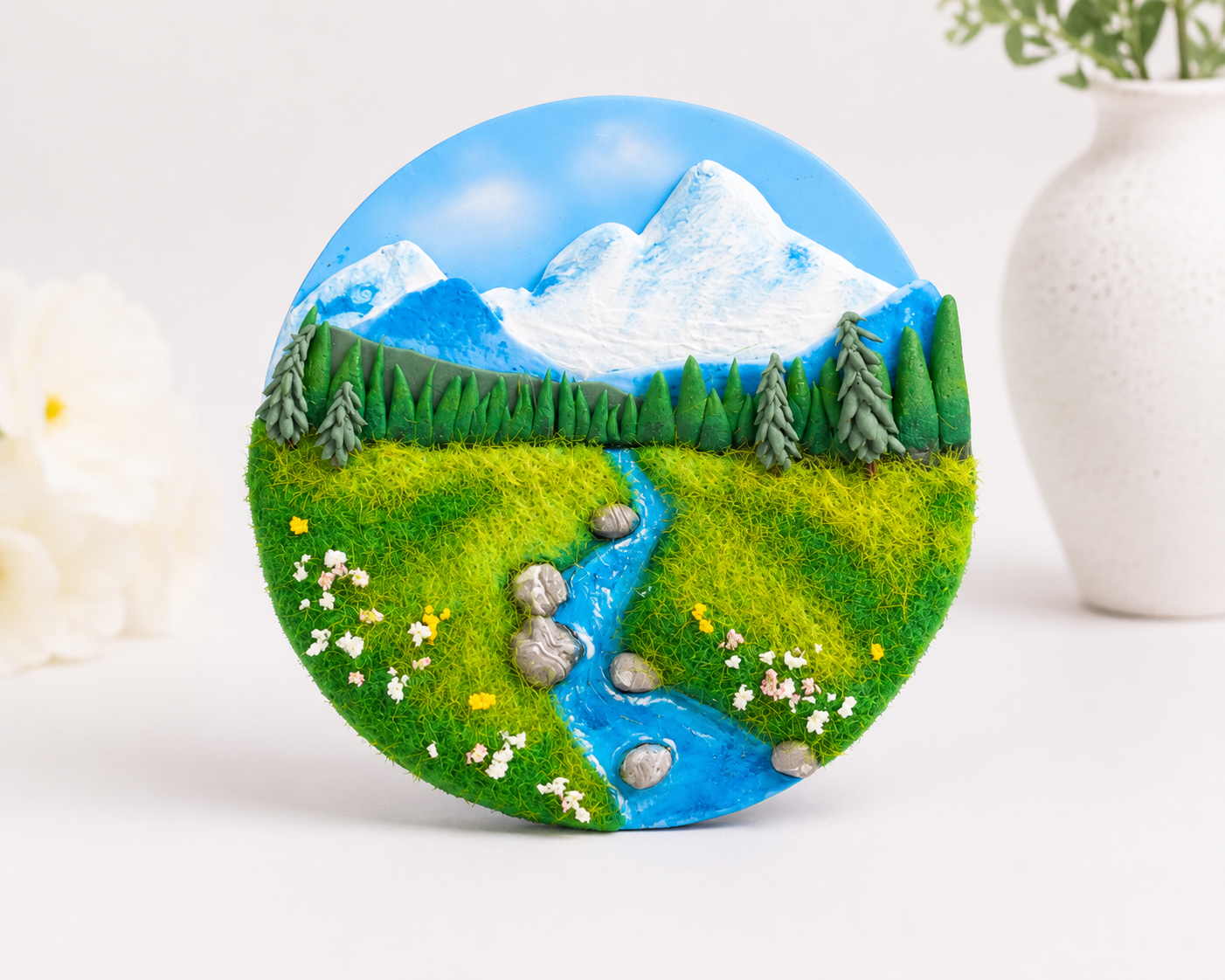 Highland Meadow™ – Handmade Nature Fridge Magnet