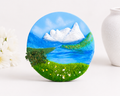 Snowy Creek Escape™ – Handmade Nature Fridge Magnet