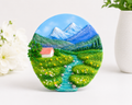 Lakeside Cottage™ – Handmade Nature Fridge Magnet